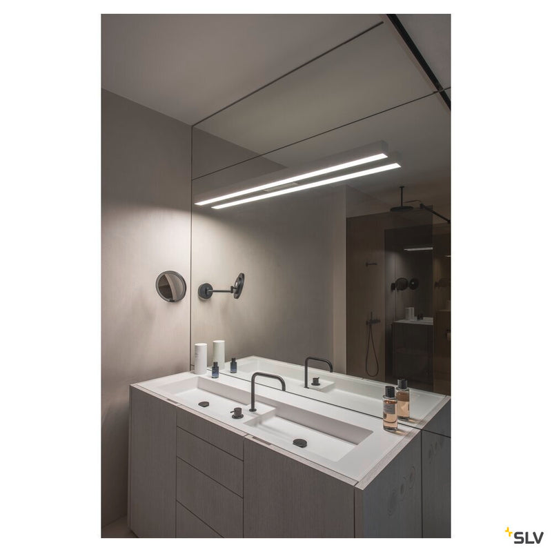 Q-LINE, wall light, LED, 3000K, silver-grey