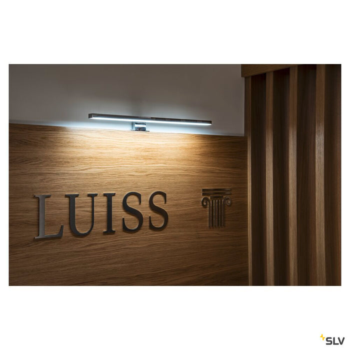 DORISA, mirror light, LED, 4000K, long, chrome, IP44