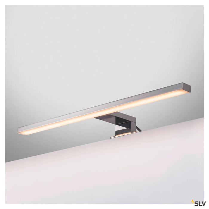 DORISA, mirror light, LED, 4000K, long, chrome, IP44