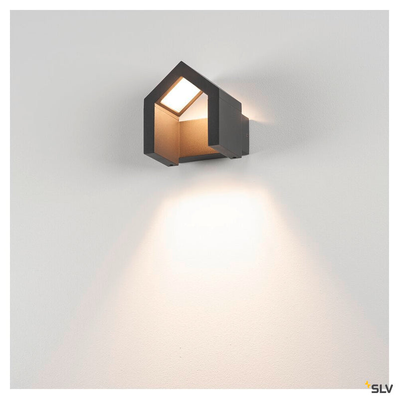 RASCALI WL, LED Outdoor surface-mounted wall light, anthracite, 3000K