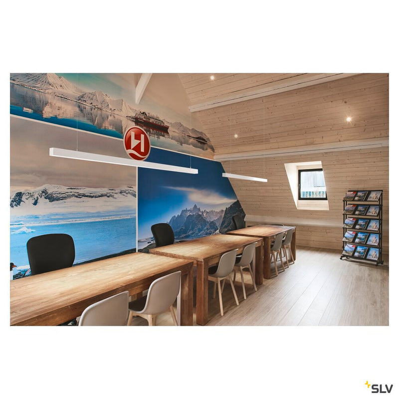 Q-LINE PD, LED indoor pendant, 2m, BAP, white, 4000K