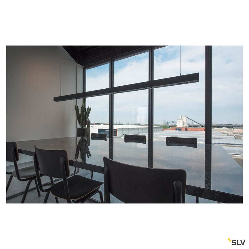 Q-LINE PD, LED Indoor pendant light, 2m, BAP, black, 4000K