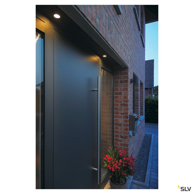 DOLIX OUT QPAR51, round, matt chrome