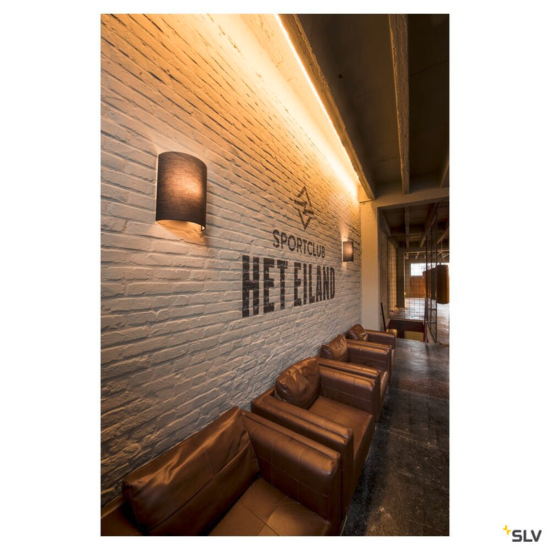 FENDA Basis, WL, Indoor surface-mounted wall light, E27, max. 40W, white