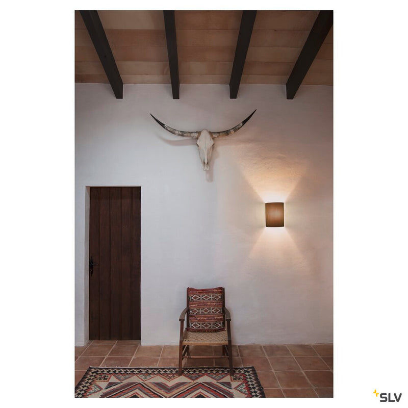 FENDA Basis, WL, Indoor surface-mounted wall light, E27, max. 40W, white