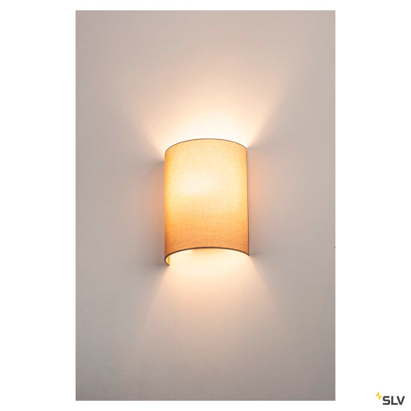 FENDA Basis, WL, Indoor surface-mounted wall light, E27, max. 40W, white