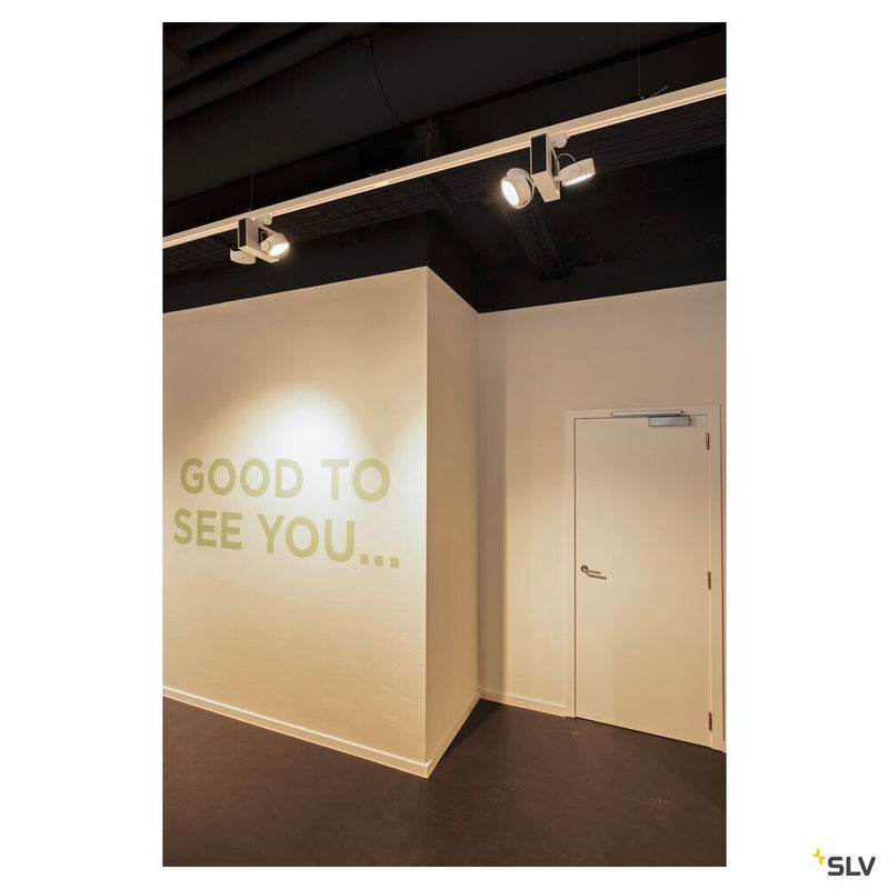 TEC KALU double white/black 60° 3000K, incl. 3-circuit adapter