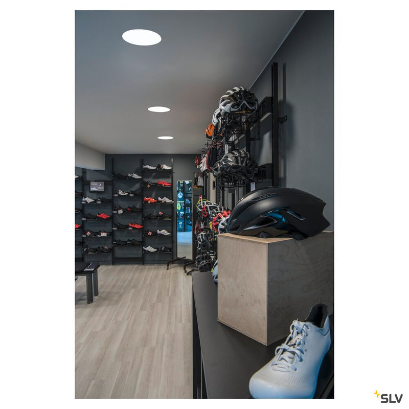 MEDO 30 EL, LED indoor recessed ceiling light, frameless version, white, 3000/4000K