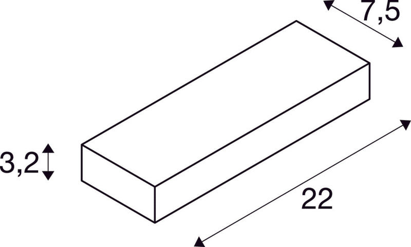 PEMA WL, LED Outdoor surface-mounted wall light, IP54, anthracite, 3000K