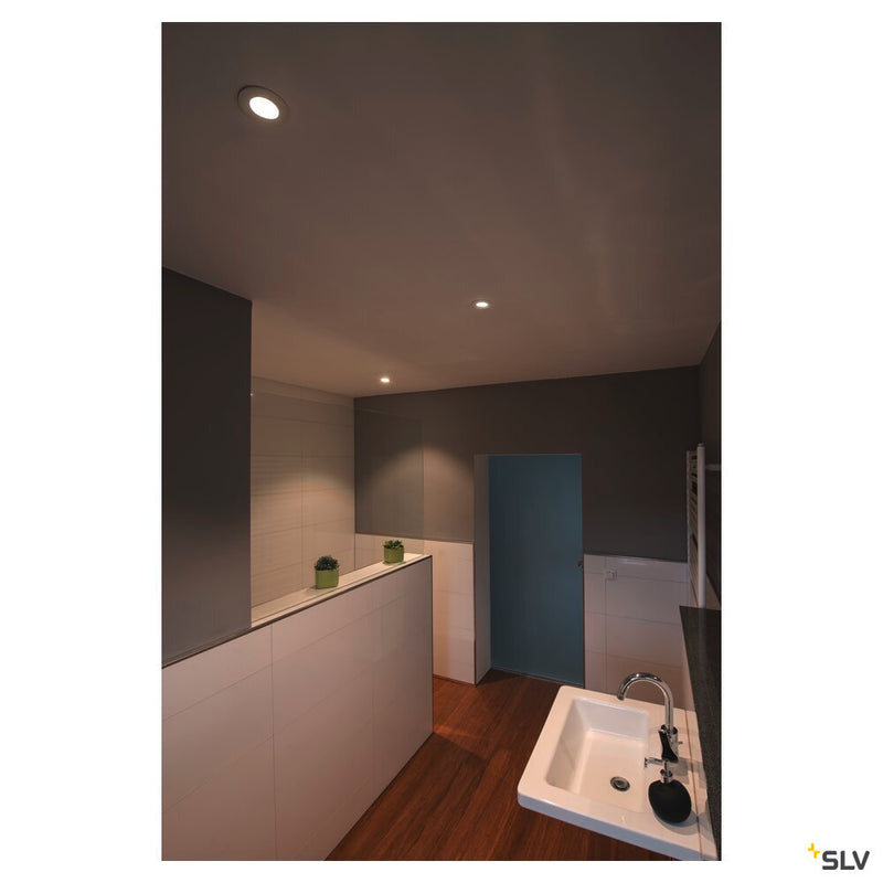 PATTA-I, LED outdoor recessed ceiling light, round DL IP65 white 1800-3000K