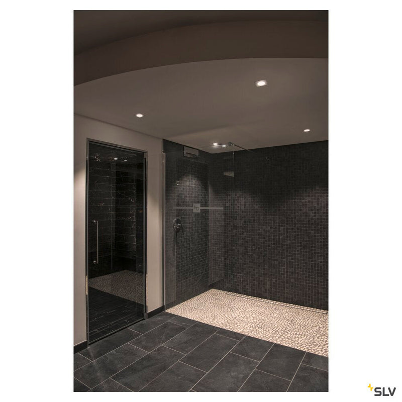 PATTA-I, LED outdoor recessed ceiling light, angular DL IP65 white 1800-3000K