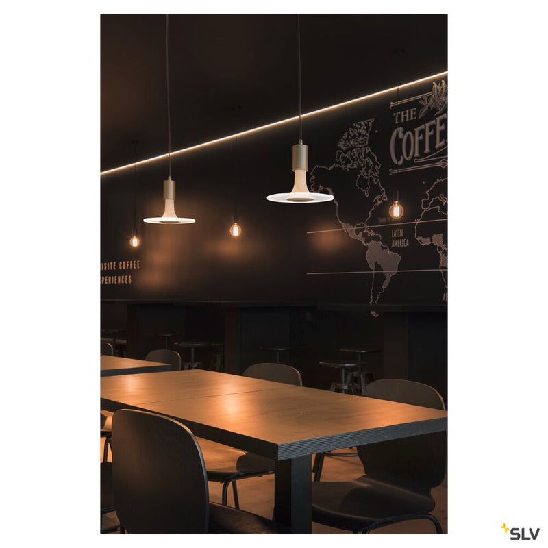 FITU PD, indoor pendant, E27, soft gold, max. 60W, 5m