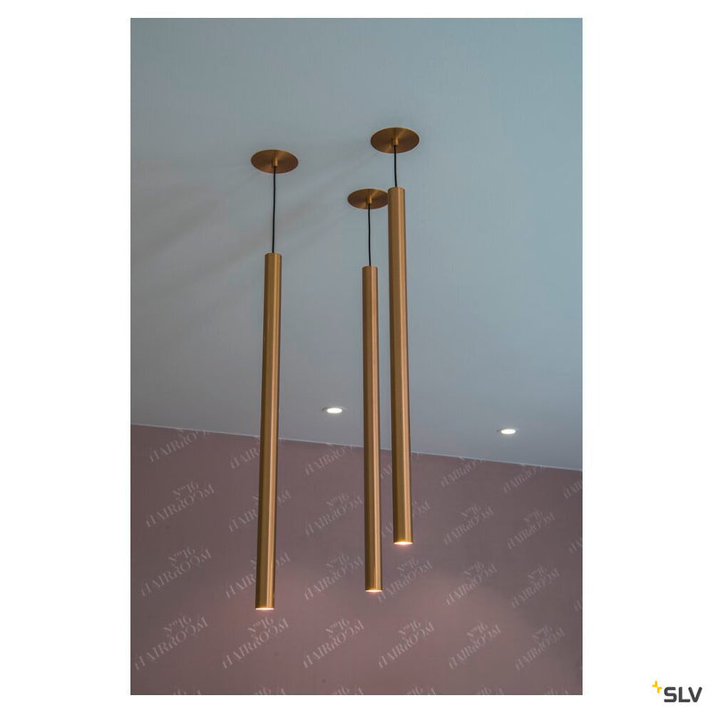 HELIA 30 PD, LED indoor pendant, soft gold, 3000K, recessed version