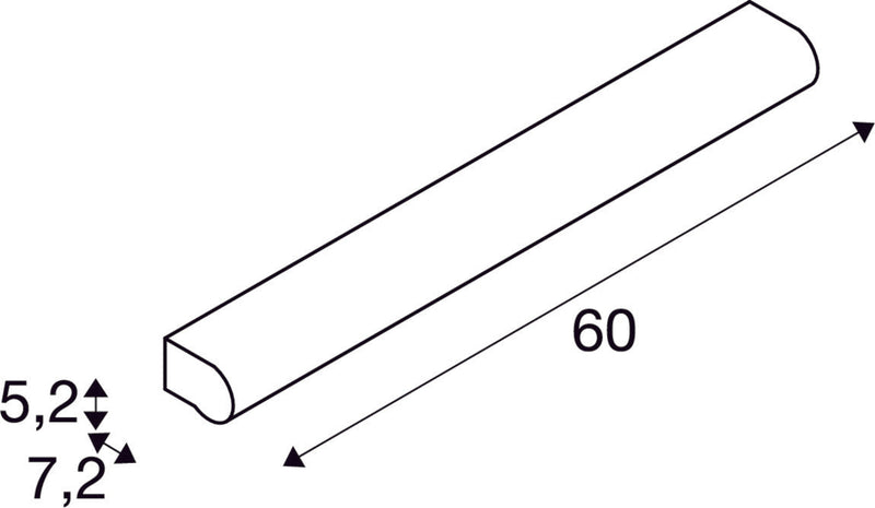 MARYLIN, LED Outdoor surface-mounted wall light, chrome, IP44, 3000K, 15W