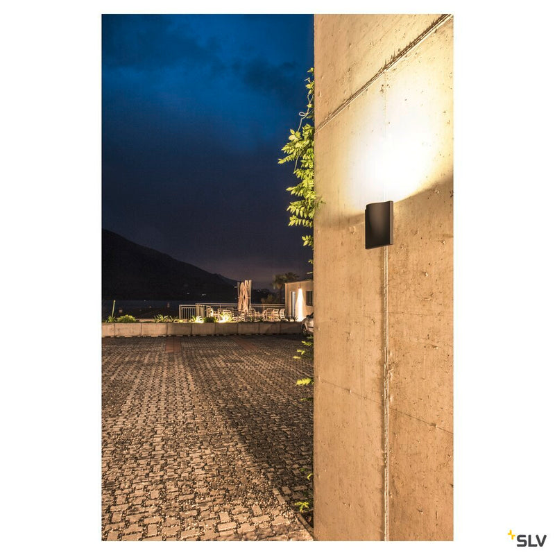 VILUA L WL Outdoor recessed wall light, anthracite, 3000K IP54 100° 810lm