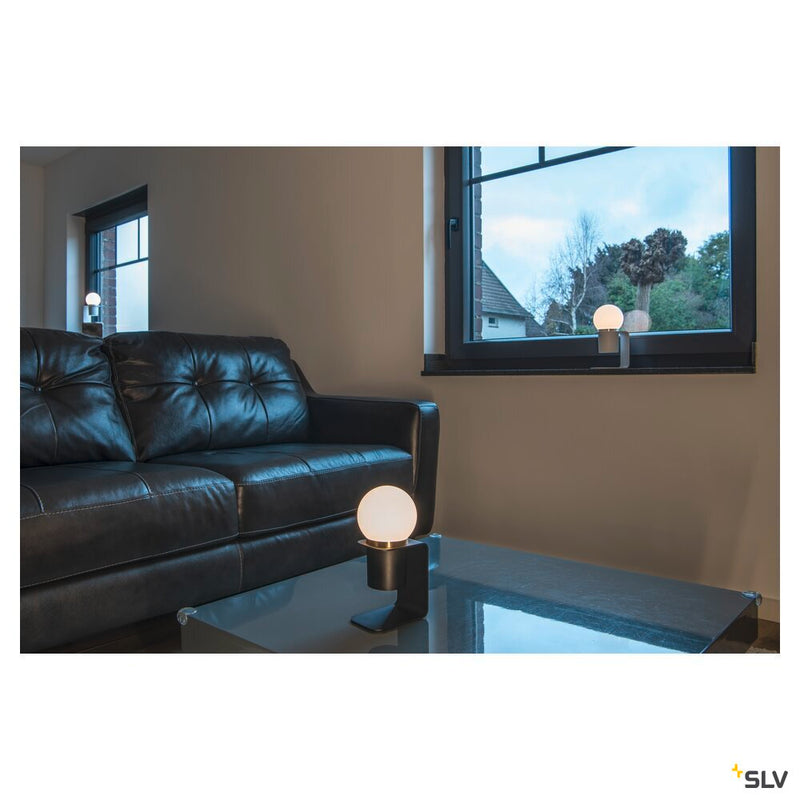 TONILA mobile rechargeable battery powered light, black, dimmable in 3 stages, 2700K