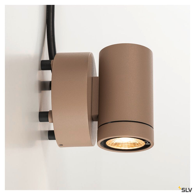 Spacer set for outdoor wall-mounted lights anthracite