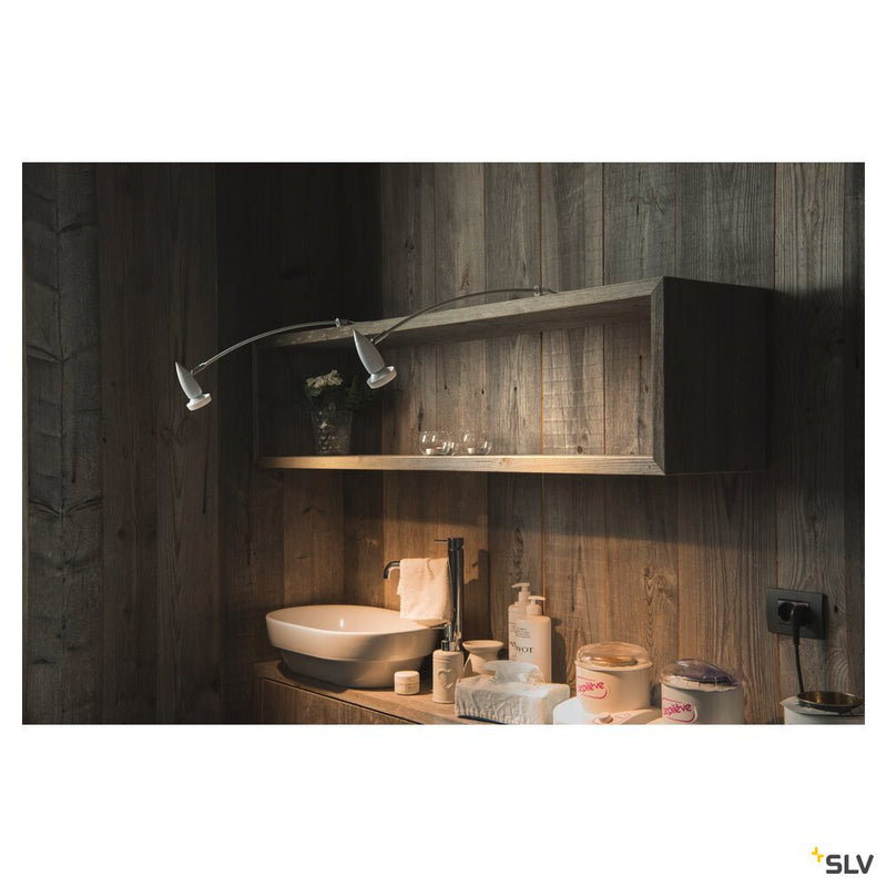 DISPLAY ADL 50 QPAR51, Indoor display fitting, white, max 50W, incl. connection box