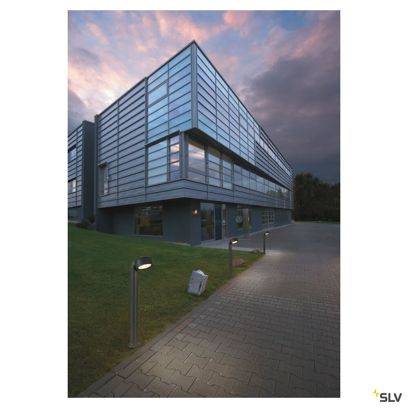 ESKINA Pole, Outdoor floor stand, anthracite, 3000/4000K, IP65, dimmable