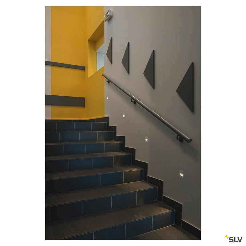 WORO, Indoor LED recessed wall light, 3000K, white