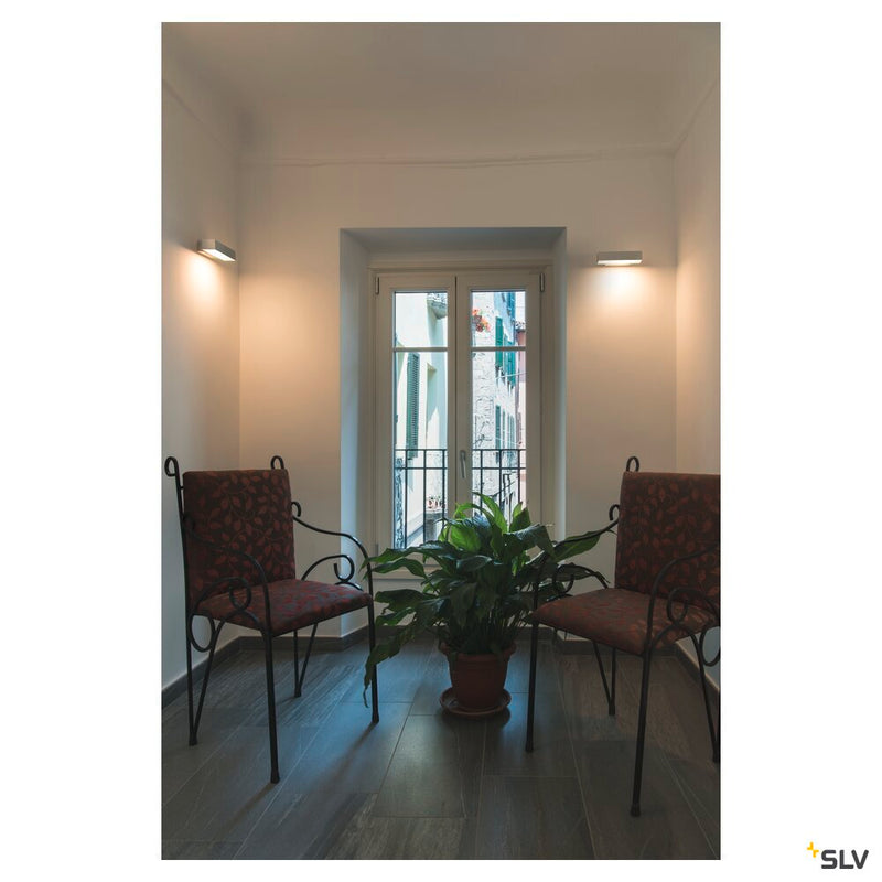 ANDREAS QT-DE12, Indoor recessed wall light, grey