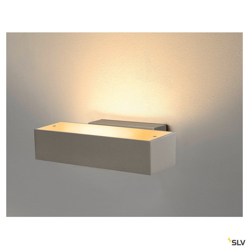 ANDREAS QT-DE12, Indoor recessed wall light, grey