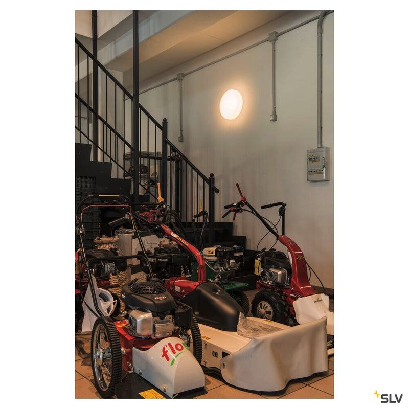 LIPSY 50 DRUM DALI CW, LED Indoor surface-mounted wall and ceiling light, white, 3000/4000K