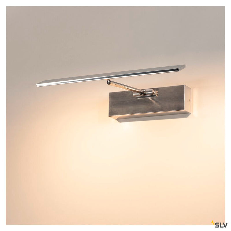 RETRATO, Indoor LED surface-mounted wall light, 3000K, chrome