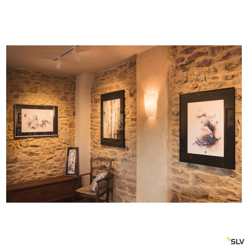 PURISA E27, Indoor surface-mounted wall light white