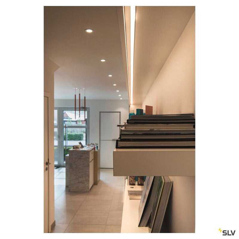 NEW TRIA 68 I CS, Indoor LED recessed ceiling light white round 3000K 38° incl. driver clip springs