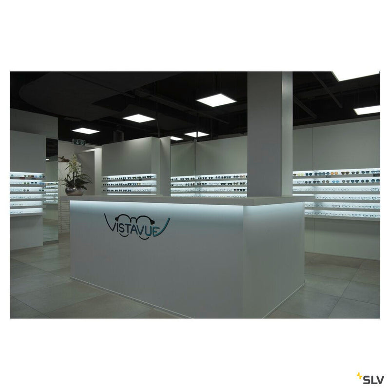 LED PANEL 600x600, Indoor LED recessed ceiling light white 4000K UGR<19