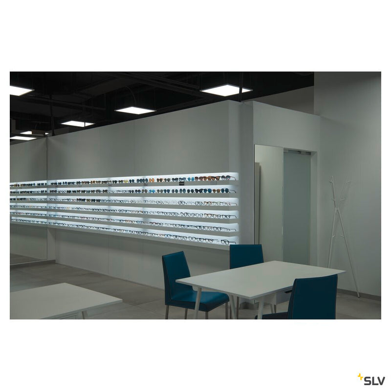 LED PANEL 600x600, Indoor LED recessed ceiling light white 4000K UGR<19