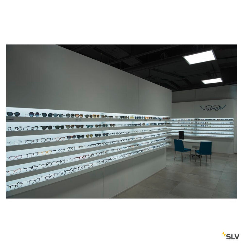LED PANEL 600x600, Indoor LED recessed ceiling light white 4000K UGR<19