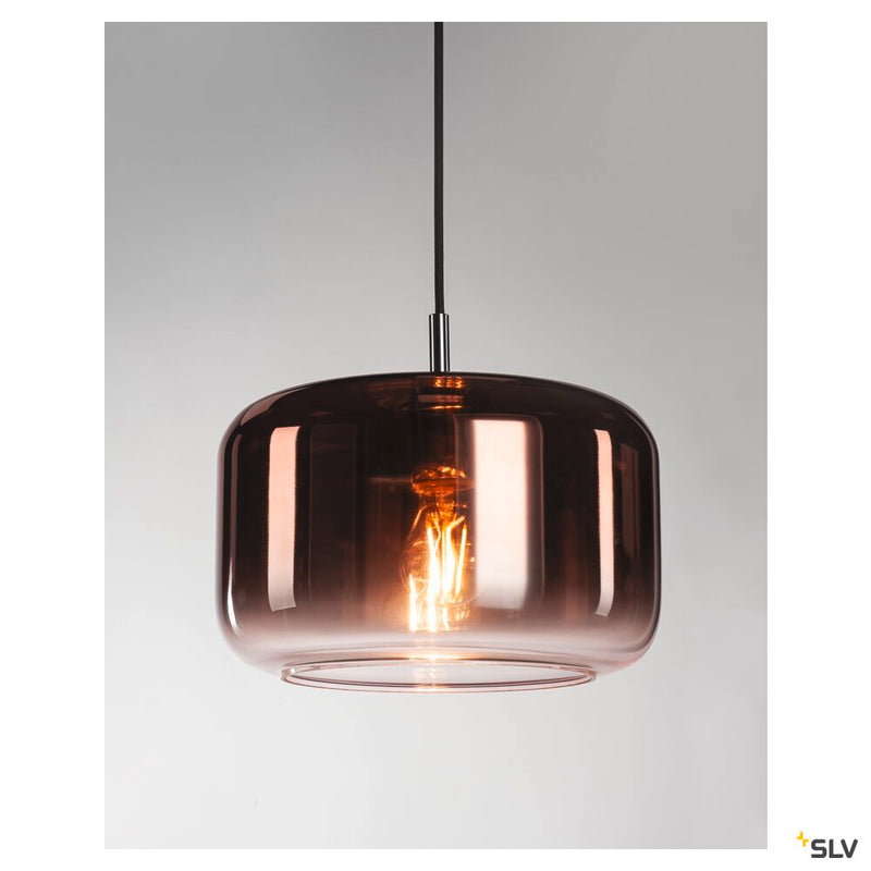 PANTILO 28, Indoor pendant E27 copper