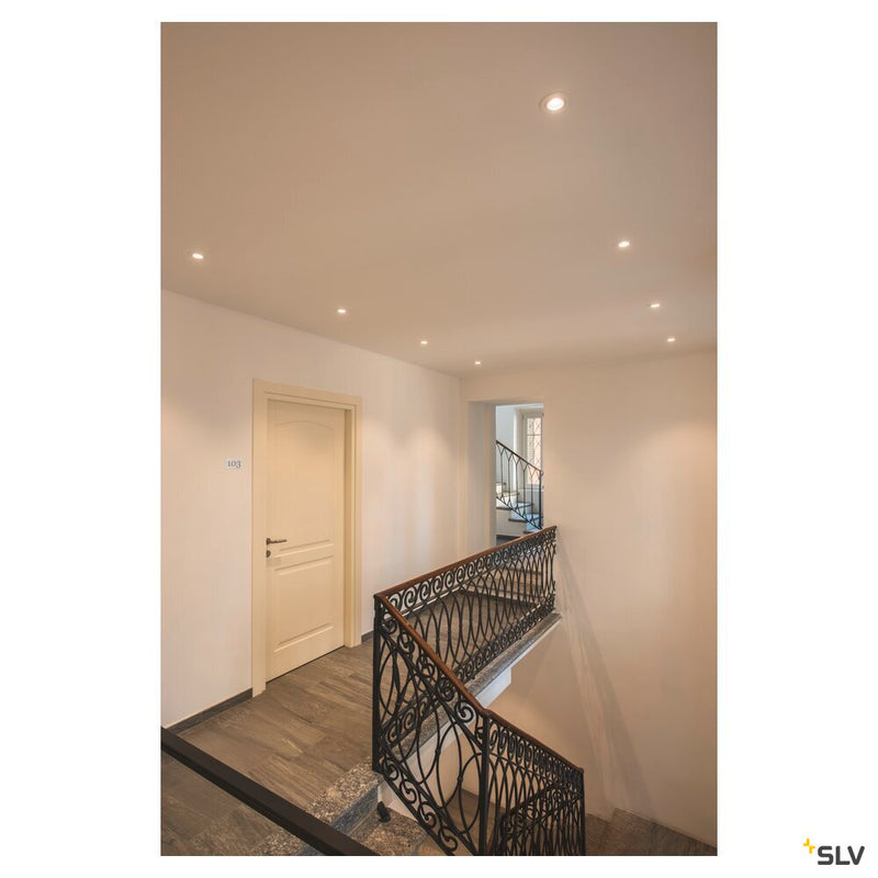 NEW TRIA 68 I CS, Indoor LED recessed ceiling light white round 2700K 38° incl. driver clip springs