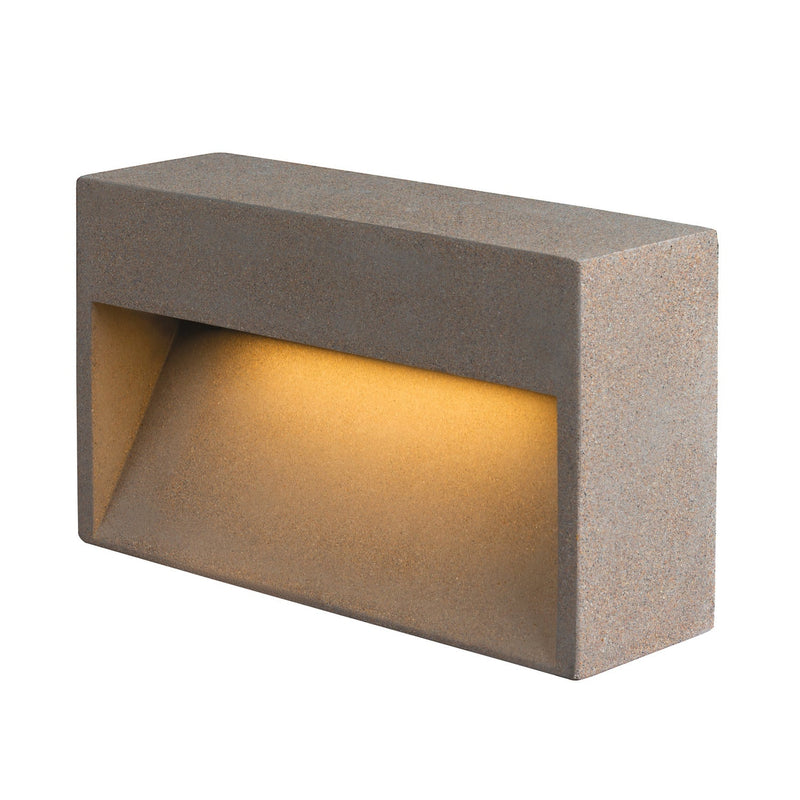 CONCRETO L, WL wall-mounted light grey, 12W, 570lm, 3000K