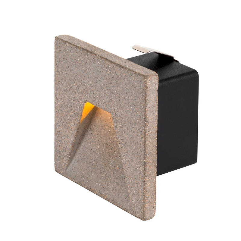CONCRETO EL, recessed wall light grey, 3.2W, 45lm, 3000K
