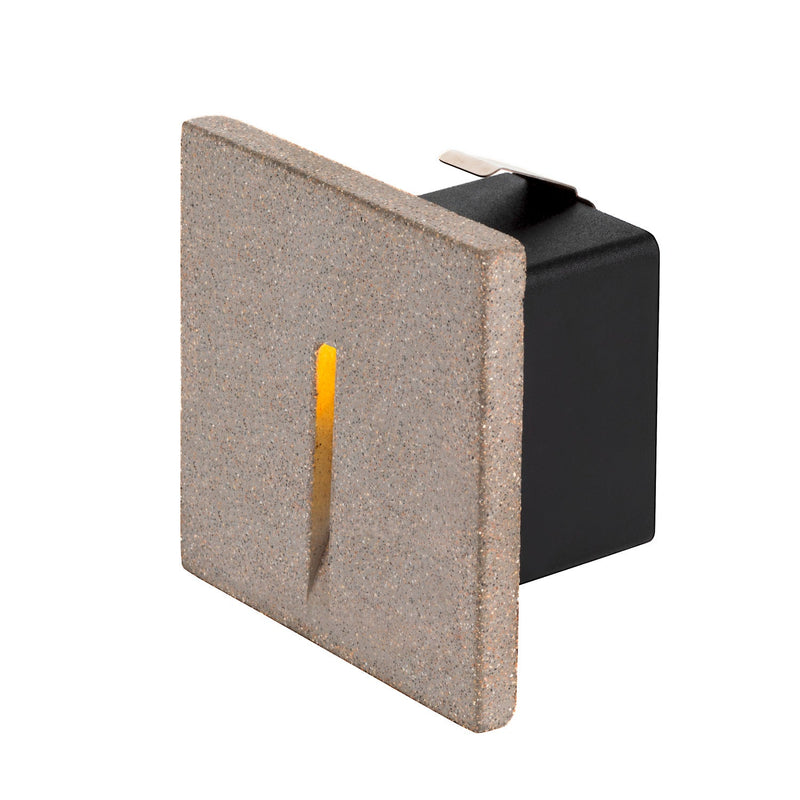 CONCRETO EL, recessed wall light grey, 3.2W, 15lm, 3000K