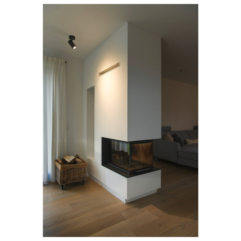 ASTO TUBE, ceiling-mounted light, cylindrical, GU10, 1x max. 10 W, black