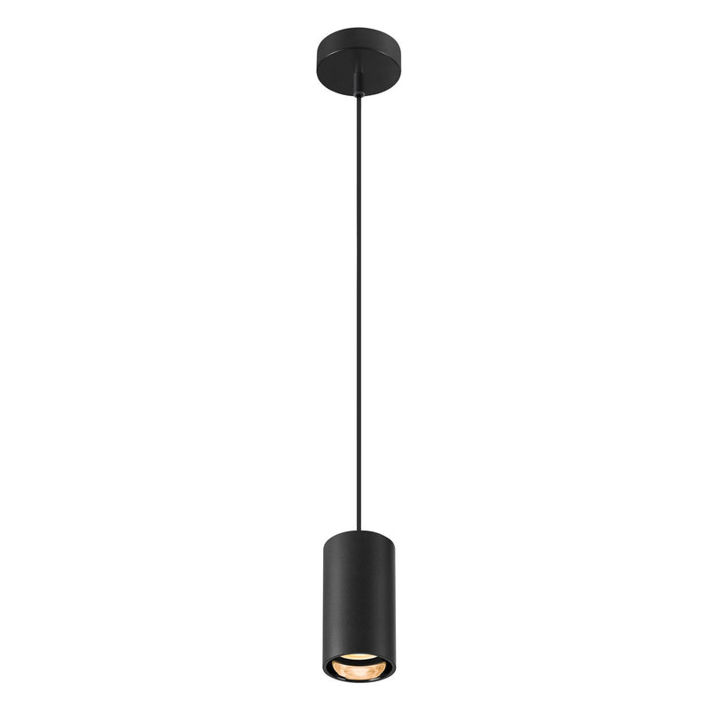 ASTO TUBE, pendant light, GU10, pendant length 250 cm, 1x max. 10 W, black