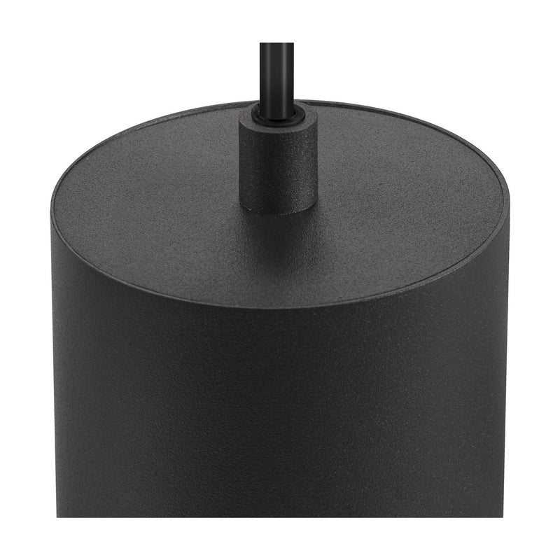 ASTO TUBE, pendant light, GU10, pendant length 250 cm, 4x max. 10 W, black