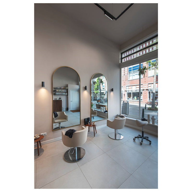 ASTO TUBE, wall-mounted light, cylindrical, GU10, 1x max. 10 W, black