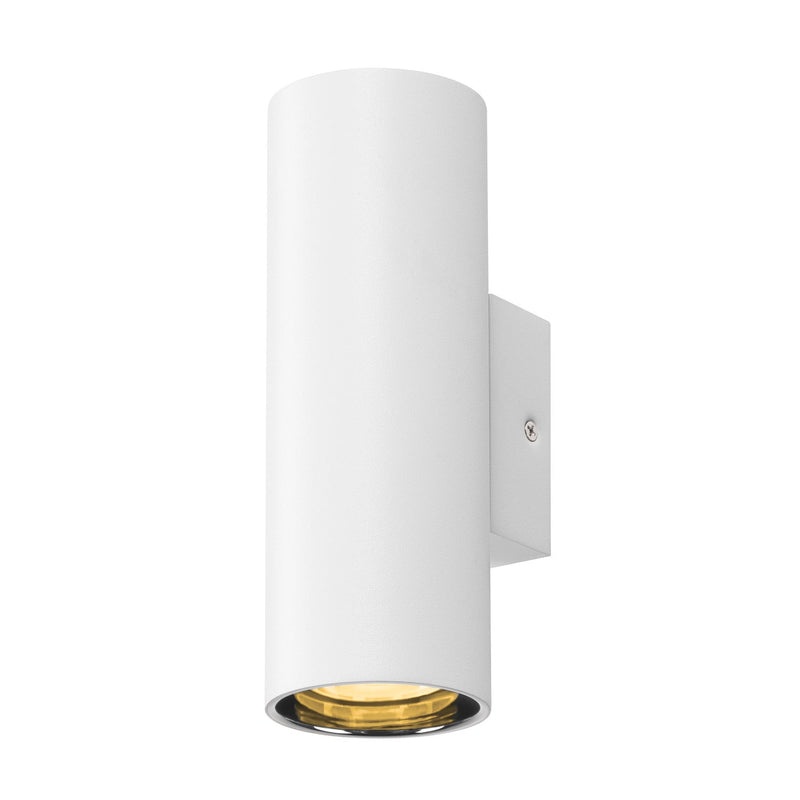 ASTO TUBE, wall-mounted light, cylindrical, GU10, 2x max. 10 W, white