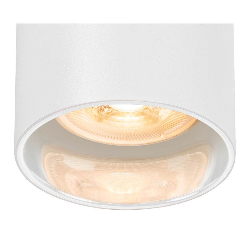 ASTO TUBE, wall-mounted light, cylindrical, GU10, 2x max. 10 W, white