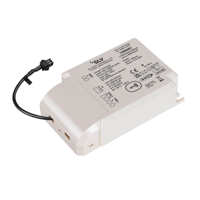 LED driver, 42W, 1050mA, with radio interface for Numinos, DALI