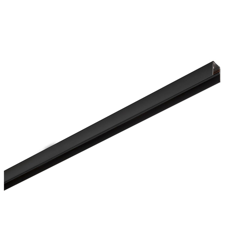 3m mounting track deep, 48V TRACK, black, DALI