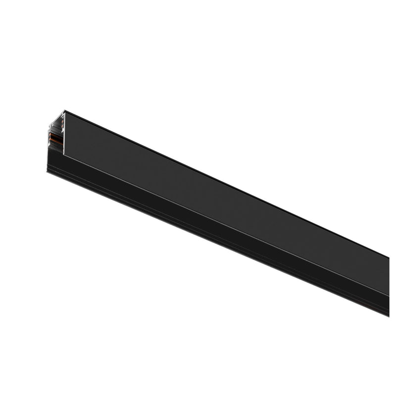 3m mounting track deep, 48V TRACK, black, DALI
