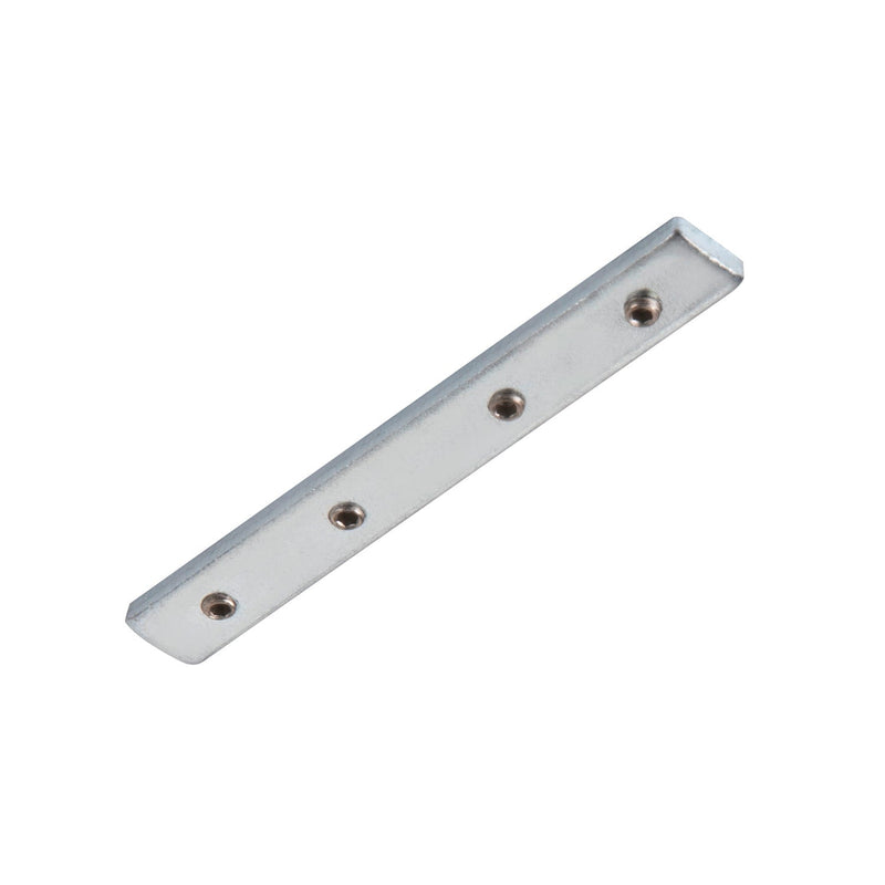 Track reinforcement plate for mounting track, 48V TRACK, grey
