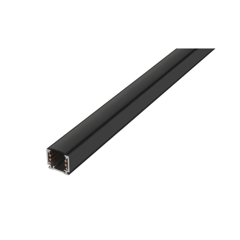 1m mounting track surface, 48V TRACK, black, DALI