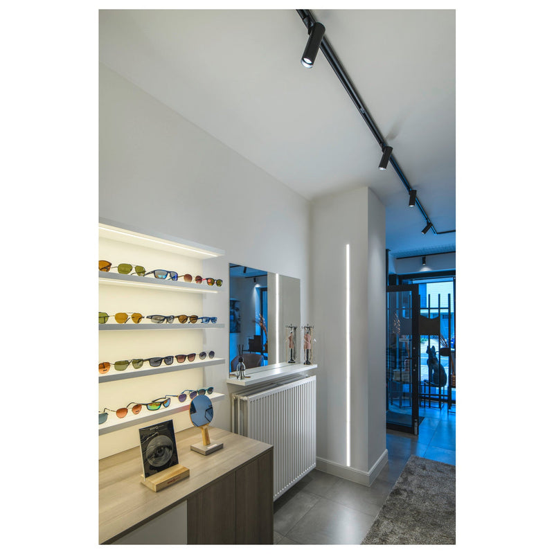 IN-LINE 44 48V TRACK, opal, DALI, spot, white 14W, 1180lm, 3000K, CRI90, 95°